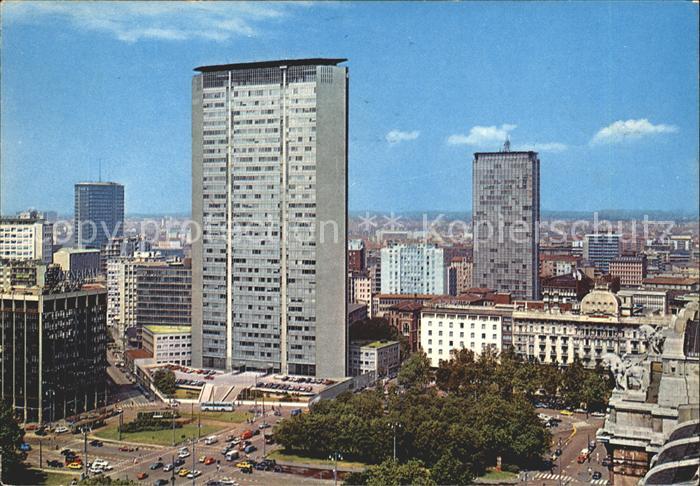 Milano Platz Herzogs von Aosta Pirelli Wolkenkatzer
