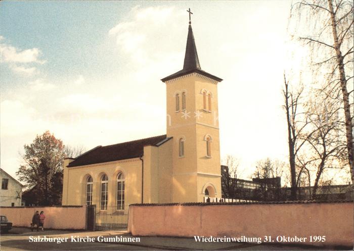 Gumbinnen Ostpreussen Gussew Salzburger Kirche Gumbinnen