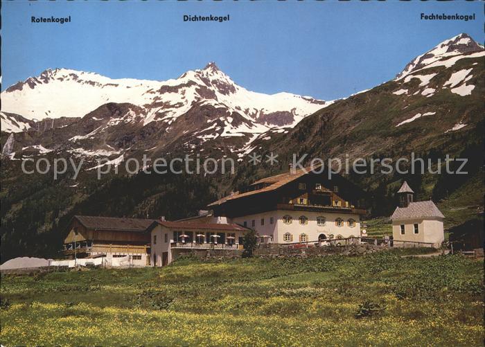 Stubaier Alpen Tauernhaus Rotenkogel Dichtenkogel Fechtebenkogel