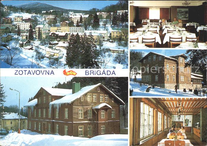 Krkonose Zotavovna Brigada Vyznacne horske letovisko statni lanze Cernou horou