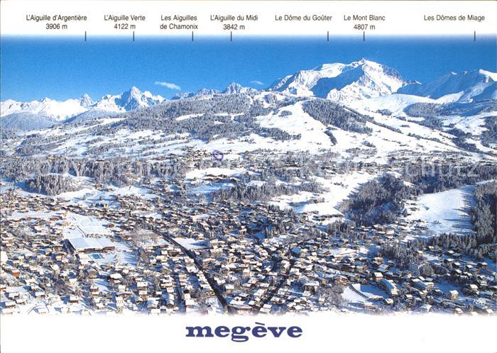 Megeve Aiguille Argentiere Verte Aiguilles Midi