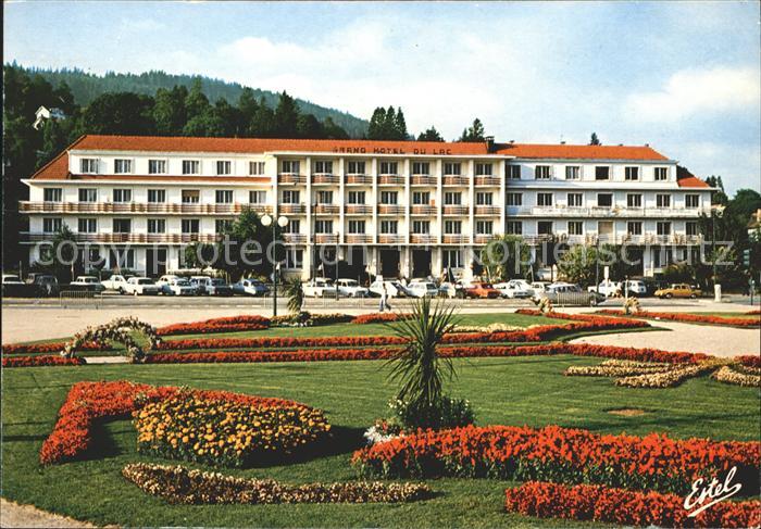 Gerardmer Vosges Lesplanade du lac