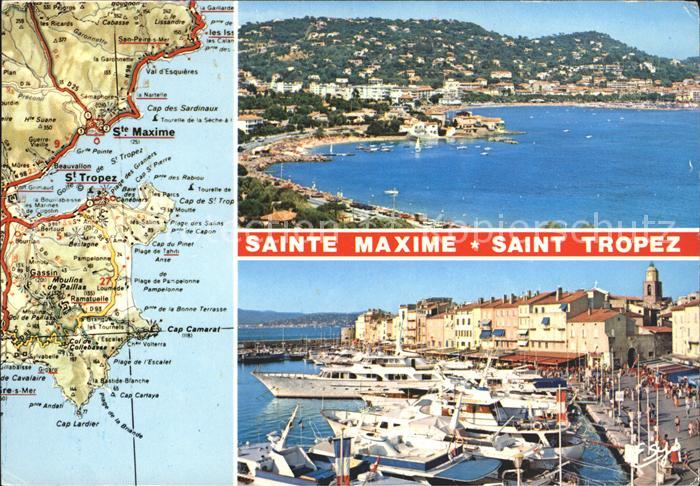 Sainte Maxime sur Mer Var Saint Tropez Plage Croisette Ville port