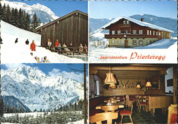 Leogang Jausenstation Priesteregg