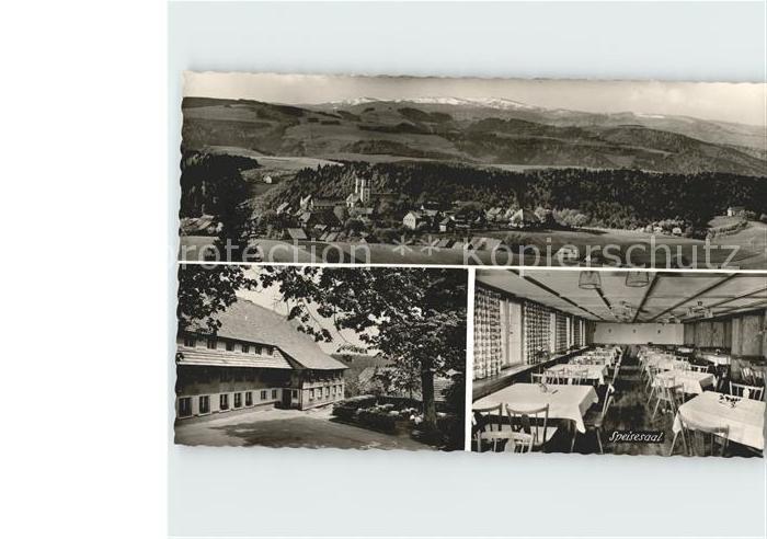 St Maergen Panorama Gasthof Pension Roessle Speisesaal