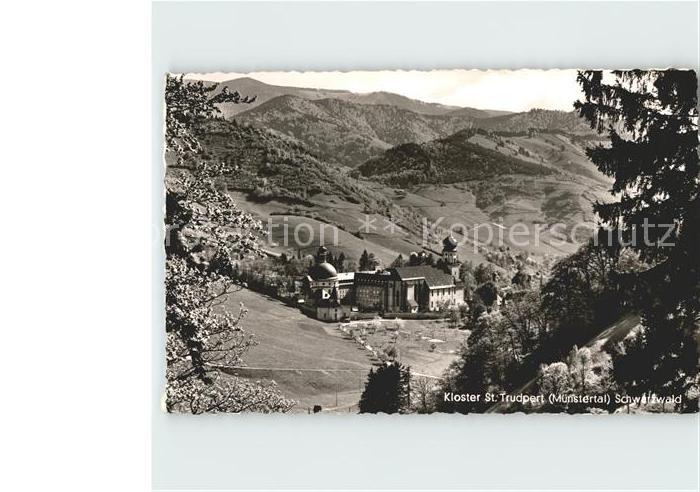 Muenstertal Schwarzwald Kloster St Trudpert