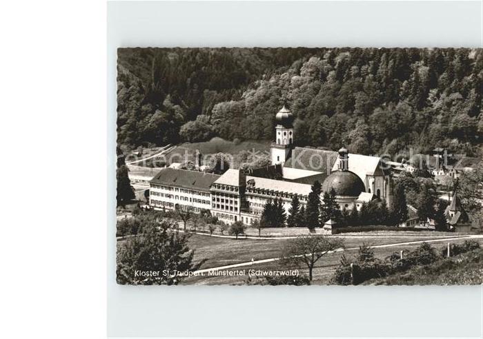 Muenstertal Schwarzwald Kloster St Trudpert
