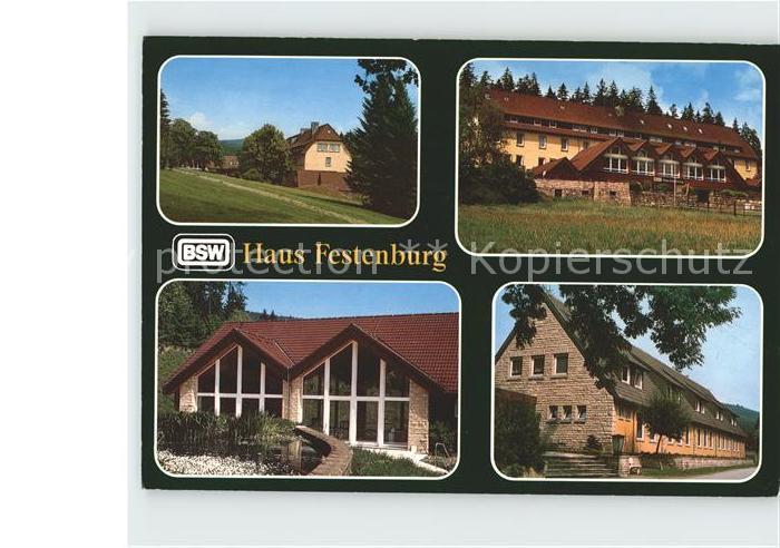 Clausthal-Zellerfeld Goslar Niedersachsen BSW Ferienhotel Haus Festenburg Teilan