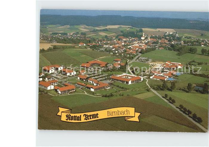 Birnbach Rottal Rottal Terme Fliegeraufnahme