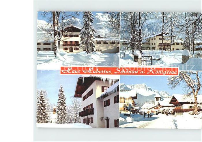 Schoenau Koenigssee Haus Hubertus Details