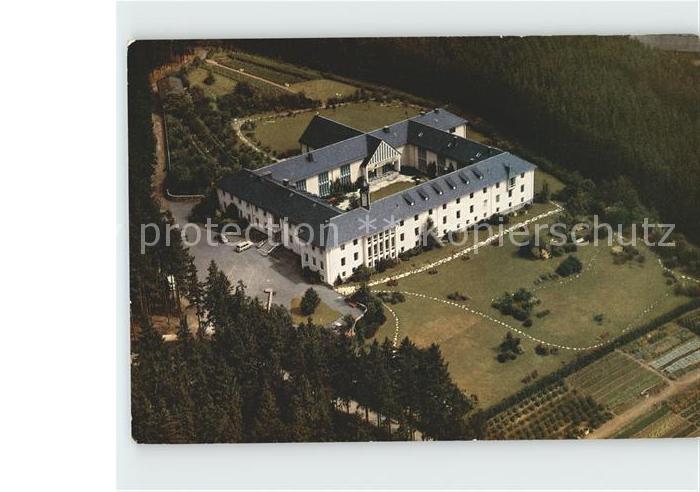 Selbitz Oberfranken Mutterhaus der Christusbruderschaft Fliegeraufnahme