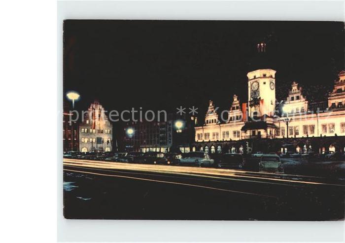 LEIPZIG Sachsen Altes Rathaus und Alte Waage am Markt