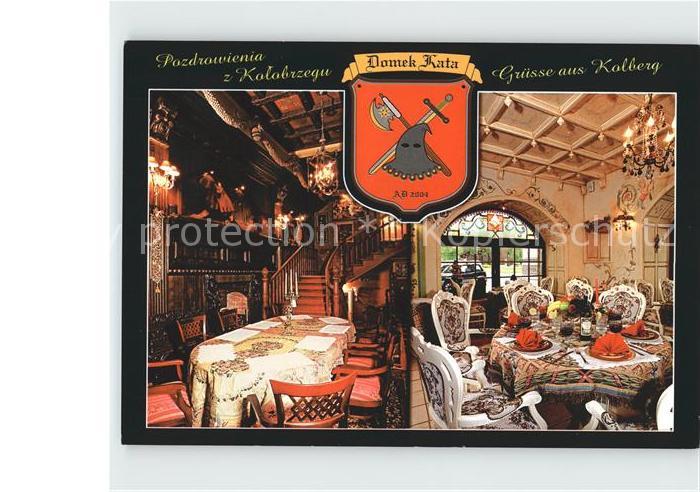 Kolberg Ostseebad Kolobrzeg Kawiarnia i restaracja Domek Kata