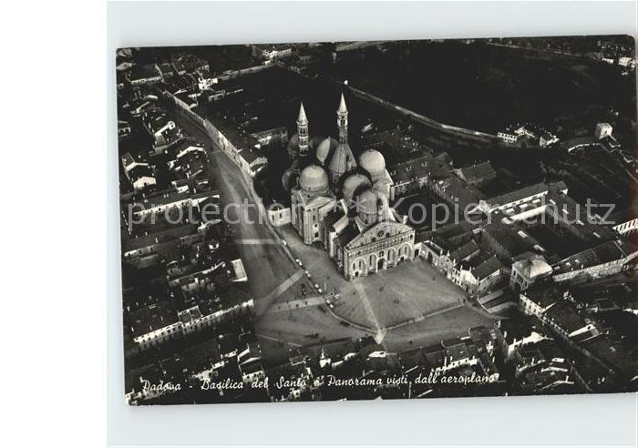 Padova Basilika del Santo e Panorama visti dall aeroplan