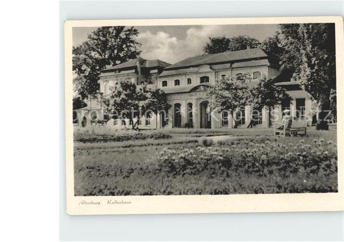 Altenburg Thueringen Kulturhaus