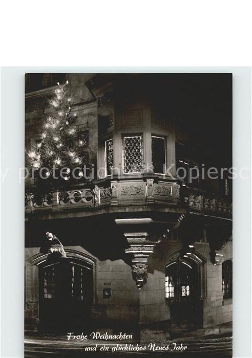 Messkirch Weihnachtsstimmung beim Rathaus