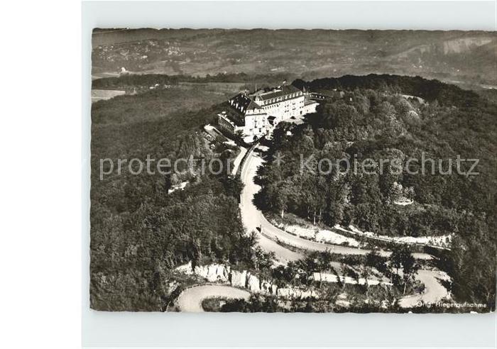 Koenigswinter Hotel Petersberg im Siebengebirge Fliegeraufnahme