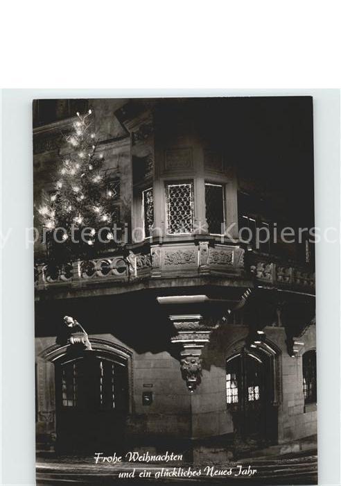 Messkirch Weihnachtsstimmung am Rathaus