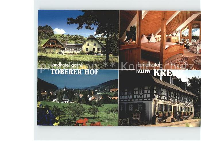 Glottertal Landhotel Tobererhof Garni Landhotel zum Kreuz