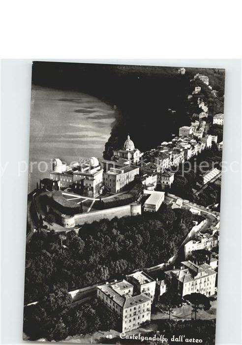Roma Rom Castelgandolfo dall aereo
