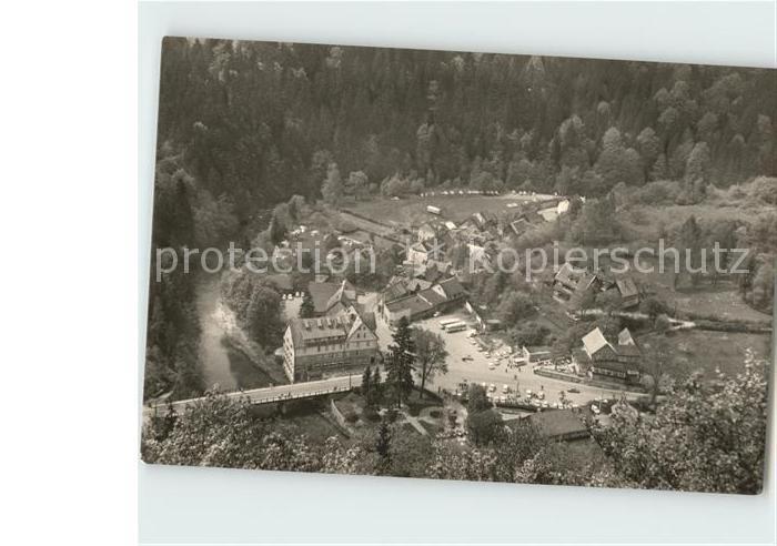 Treseburg Harz Fliegeraufnahme