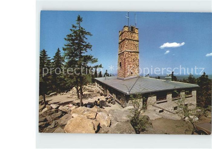 Bischofsgruen Asenturm auf dem Ochsenkopf