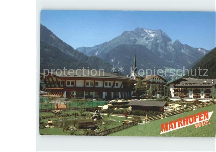 Mayrhofen Zillertal mit Gruenberg Europahaus