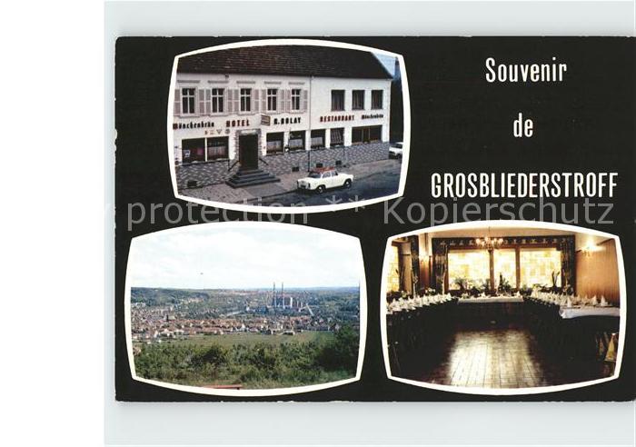 Grosbliederstroff Hotel Restaurant Bolay Speisesaal Panorama