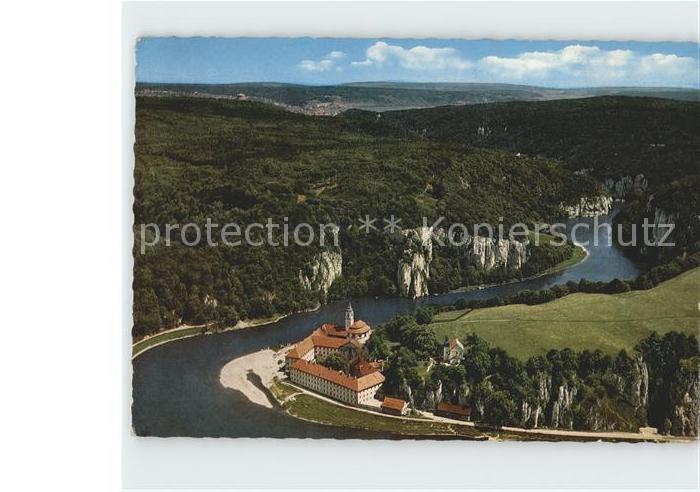 Weltenburg Kelheim Kloster Weltenburg mit Donaudurchbruch
