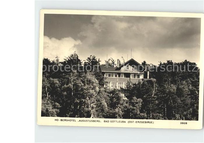Bad Gottleuba-Berggiesshuebel HO Berghotel Augustusberg