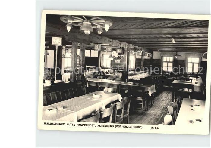 Altenberg Erzgebirge Waldschenke Altes Raupennest