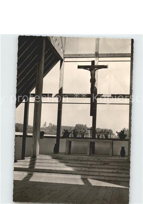 Adelsried Autobahnkirchlein Autobahn Muenchen Stuttgart