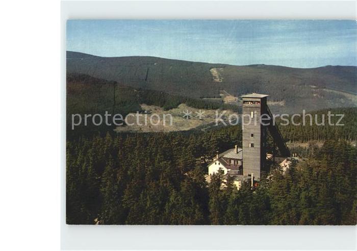 Braunlage Harz Wurmbergschanze mit Aussichtsturm