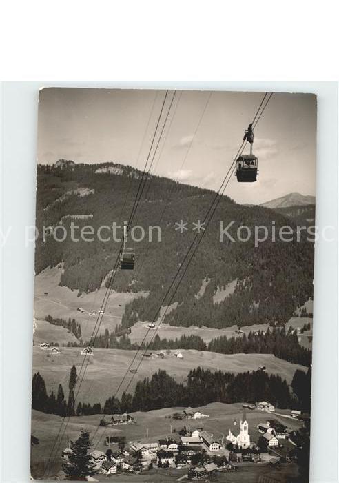 Riezlern Kleinwalsertal Vorarlberg Kanzelwandbahn