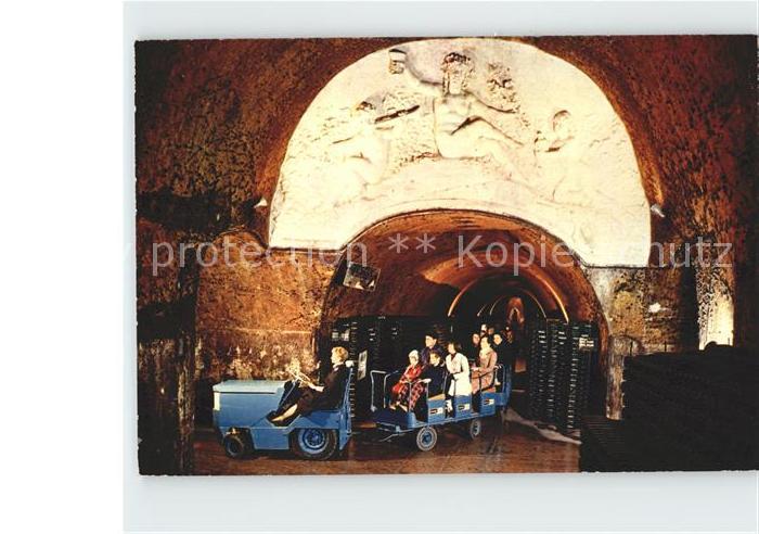 Epernay 51 Campagne Mercier La sensationelle visite des Caves en trains electriq