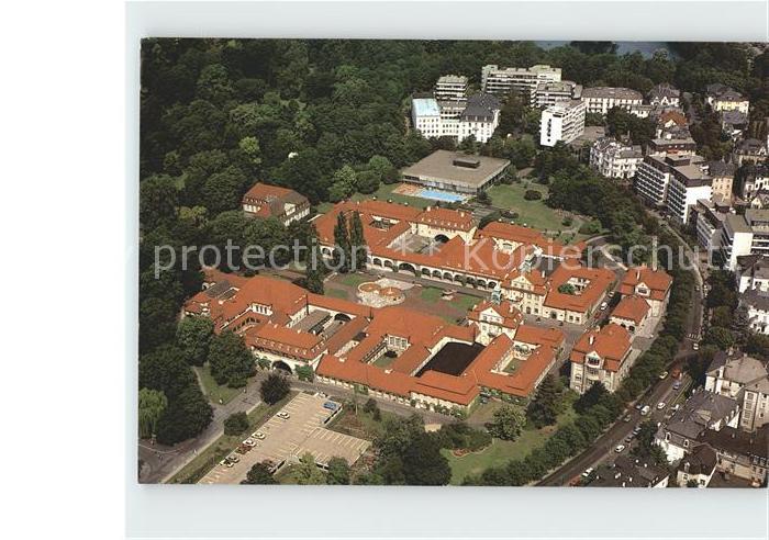 Bad Nauheim Sprudelhof Hessisches Staatsbad Fliegeraufnahme