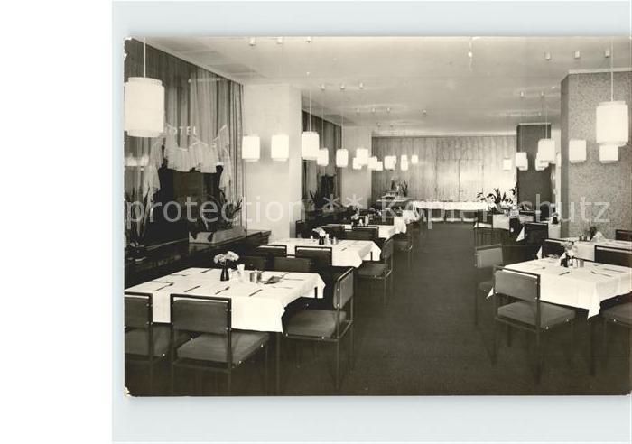 DRESDEN Elbe Interhotel Prager Strasse Haus Bastei Fruehstueckszimmer