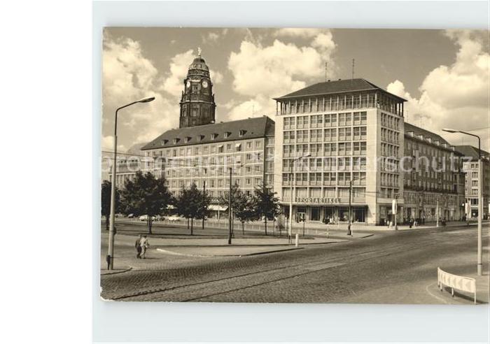 DRESDEN Elbe Am Pirnaischen Platz
