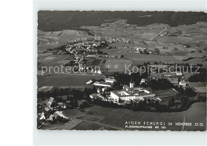 Aigen Schlaegl Fliegeraufnahme