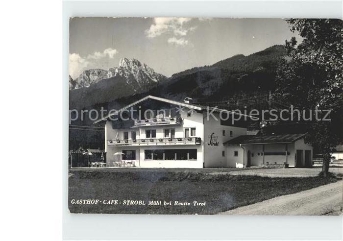 Reutte Tirol Gasthof Cafe Strobl Muehl