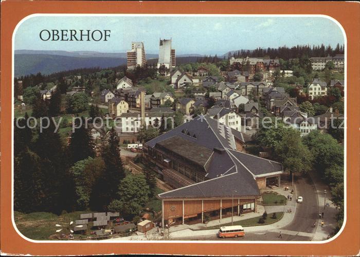 Oberhof Thueringen Fliegeraufnahme