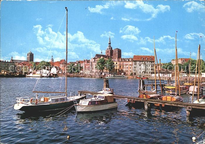 Stralsund Mecklenburg Vorpommern Hafen