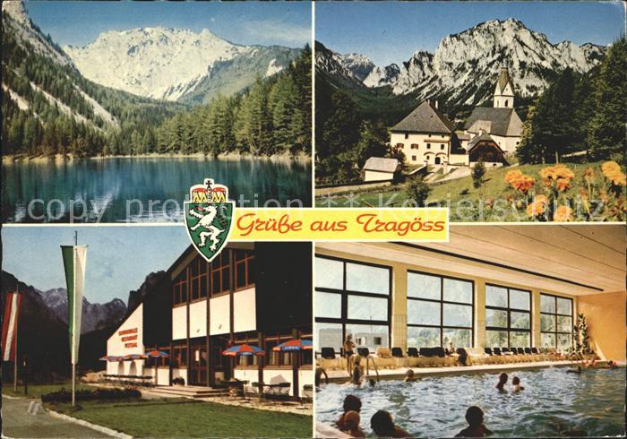 Tragoess Gruener See Schwimmhalle Restaurant Festsaal