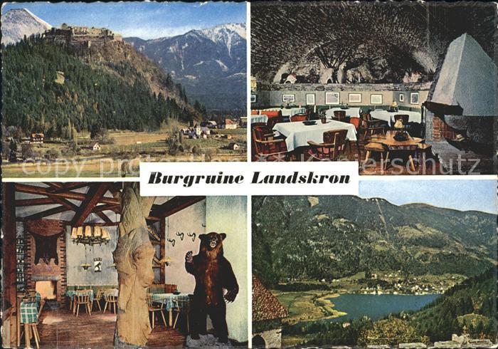 Villach Kaernten Burgruine Landskron
