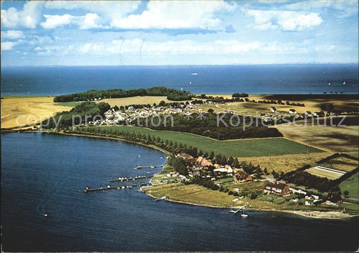 Maasholm Schlei Fliegeraufnahme