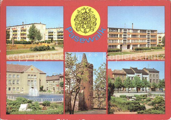 Pasewalk Mecklenburg Vorpommern Ernst Thaelmann Platz Pulverturm