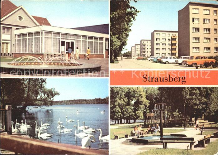 Strausberg Brandenburg Haus der NVA Klub am SeeFichteplatz