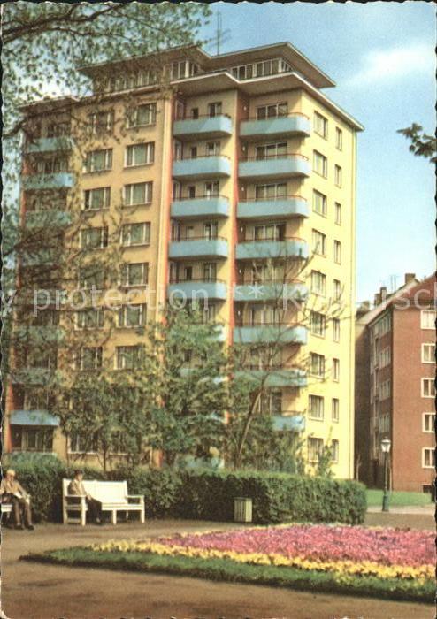 Karl-Marx-Stadt CHEMNITZ Hochhaus Schlossteich