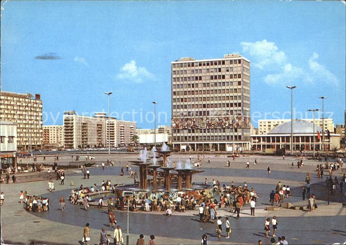 BERLIN CITY Alexanderplatz Haus des Lehrers Kongresshalle