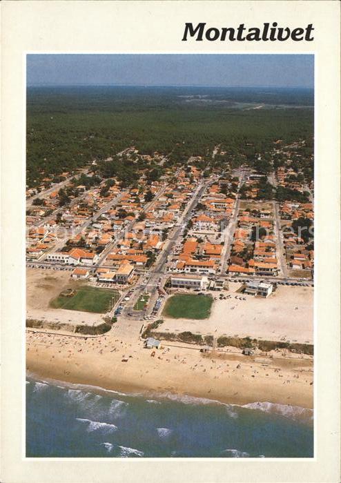 Montalivet les Bains Vue Aerienne Fliegeraufnahme